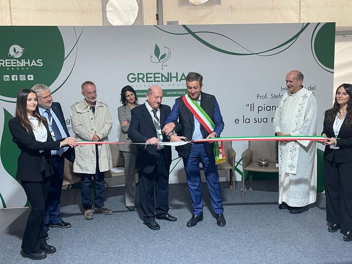 L'inaugurazione del Greenhas Research Center di Canale