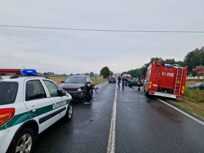 Frequenti gli incidenti sul tratto di provinciale che collega Bra e Sanfrè
