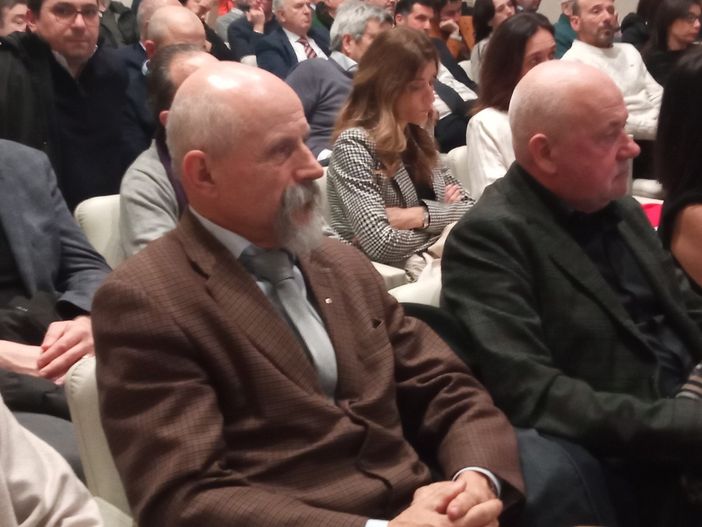 Chiaffredo Peirone con Roberto Mellano