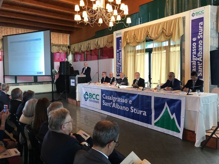 La Bcc di Casalgrasso e Sant'Albano Stura chiude con un utile di 3,5 milioni