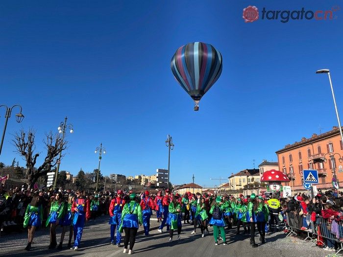 Un momento della sfilata