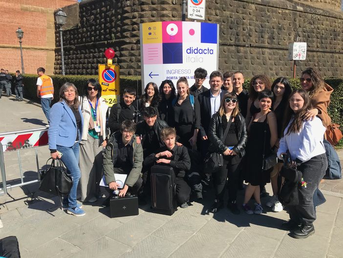 Il Liceo “Leonardo da Vinci” di Alba ospite a DIDACTA ITALIA 2024