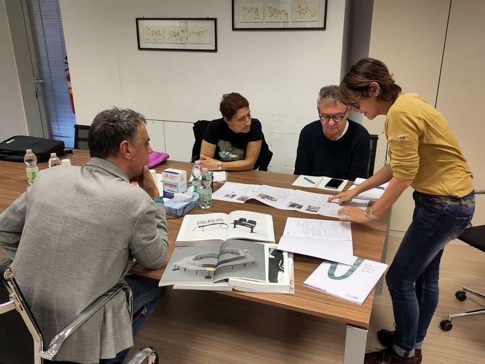 I responsabili del progetto al lavoro I responsabili del progetto al lavoro