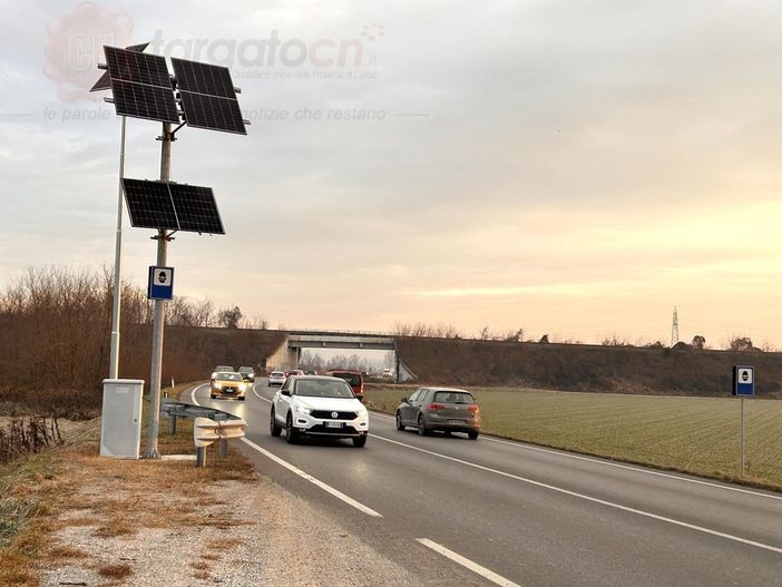 Il velox fisso di Cherasco Il velox fisso di Cherasco