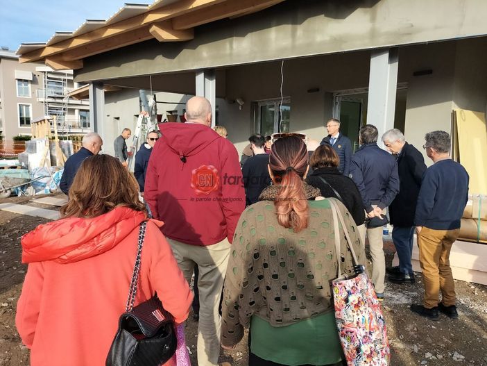 La visita dei consiglieri commissari al micronido La visita dei consiglieri commissari al micronido