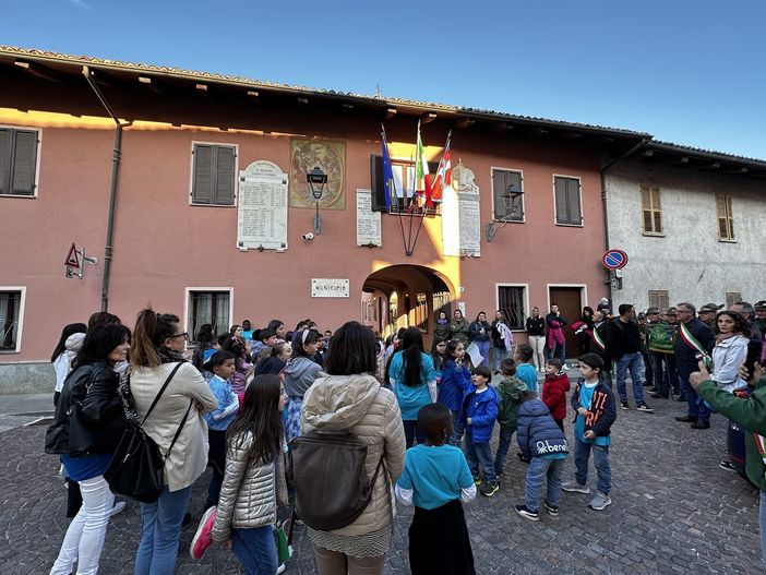 Le celebrazione del 25 aprile del Comune di Tarantasca