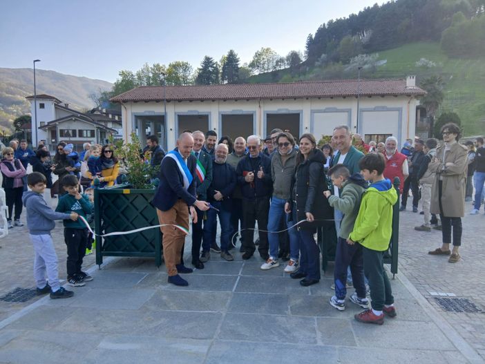 Taglio del nastro dell'ala coperta, nuovo spazio di socialità a Castellar