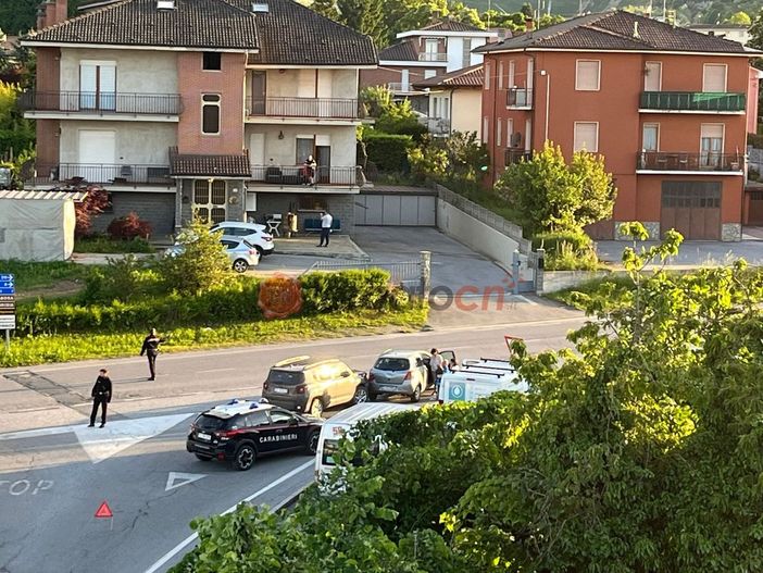Incidente a Villanova Mondovì all'incrocio per Madonna del Pasco