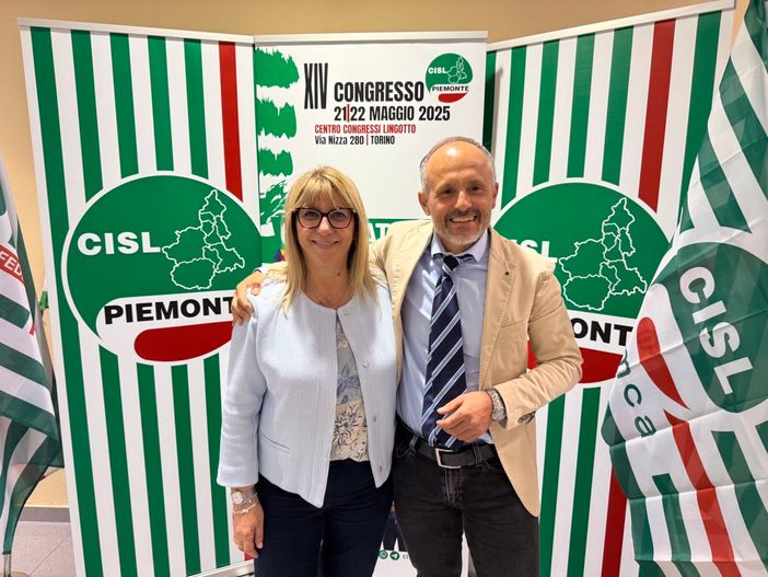 Luca Caretti confermato alla guida della Cisl Piemonte