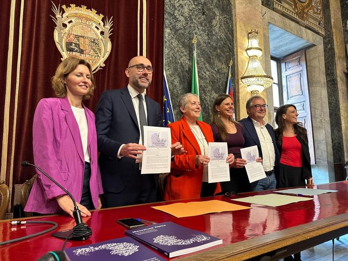 Cuneo, Mondovì e Saluzzo firmano il “patto per la condivisione delle politiche di sviluppo del territorio della Mezzaluna alpina”