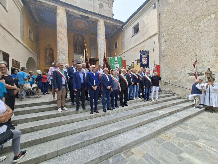 Le autorità presenti alla Festa di san Magno