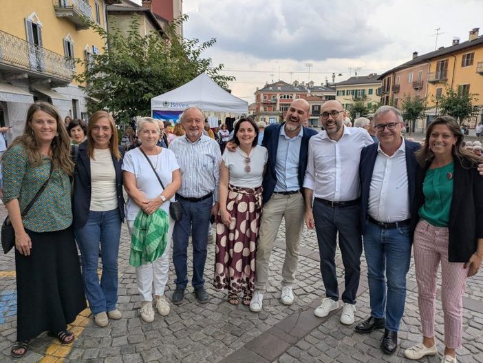 Il presidente Robaldo e il consigliere Sannazzaro alla Carovana della Pace 2025 di Boves