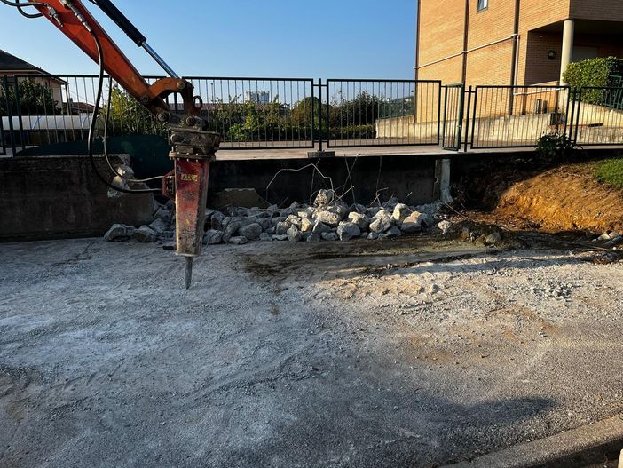 Al via i lavori dell'area ecologica di via Risorgimento a Manta