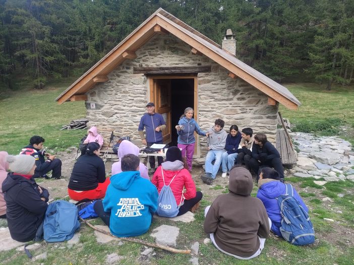 Denina Pellico Rivoira di Saluzzo nel Queiras per la tutela della Salamandra di Lanza