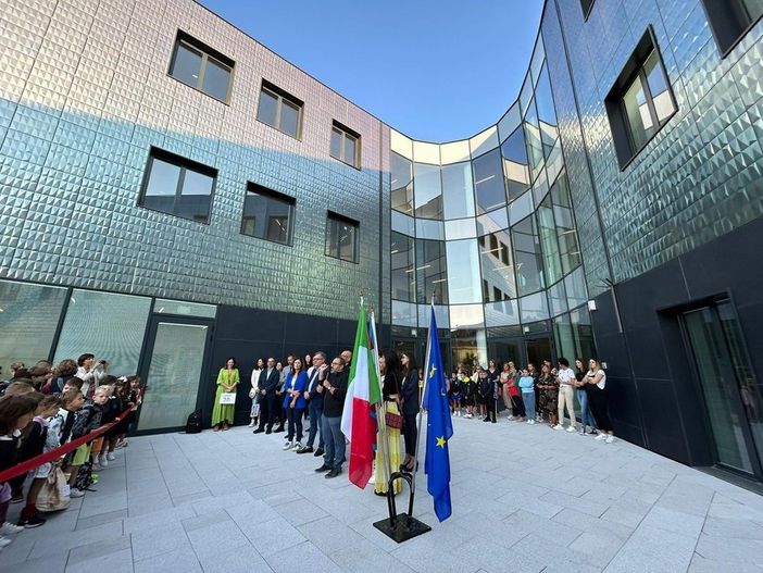 L'inizio delle scuole al nuovo polo scolastico di Busca, lo scorso anno L'inizio delle scuole al nuovo polo scolastico di Busca, lo scorso anno