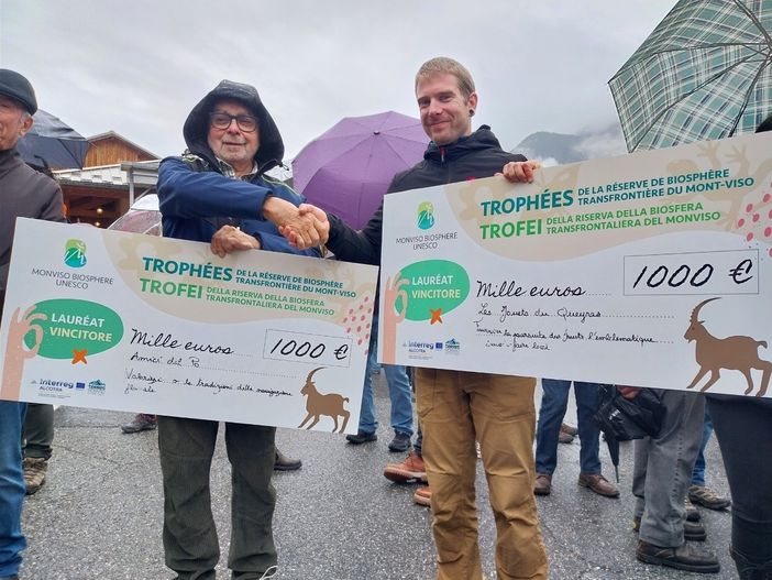 Trofei MaB UNESCO della Riserva Transfrontaliera del Monviso: vincitori premiati a Guillestre Trofei MaB UNESCO della Riserva Transfrontaliera del Monviso: vincitori premiati a Guillestre