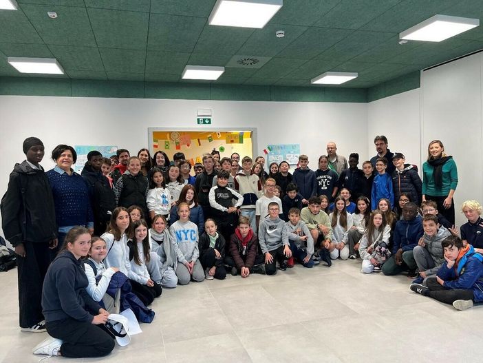 Progetto Erasmus, gli alunni di Costigliole Saluzzo accolgono i corrispondenti francesi di Annecy