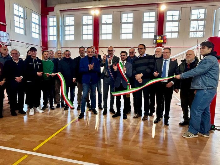 Questa mattina il taglio del nastro per la nuova palestra albese