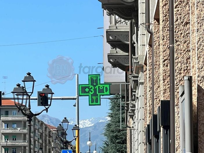 Temperatura a Cuneo alle 10 di questa mattina Temperatura a Cuneo alle 10 di questa mattina