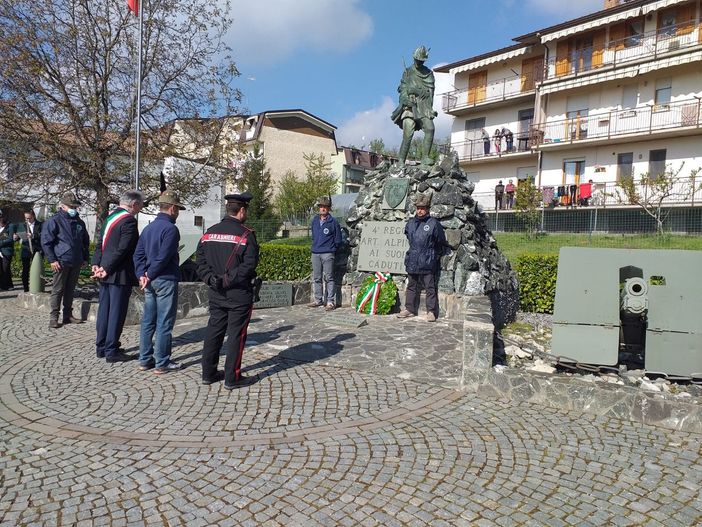 A Villanova Mondovì corteo per le vie del paese per celebrare la Liberazione