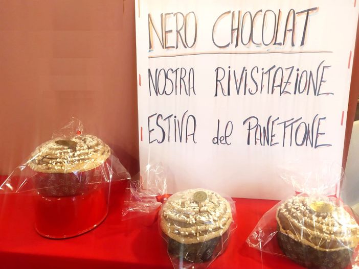 Nero Chocolat, il panettone di Ferragosto