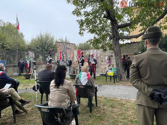 A Mondovi Piazza la tradizionale commemorazione per il colonnello Cordero Lanza di Montezemolo e il vice Brigadiere d'Acquisto[FOTO]