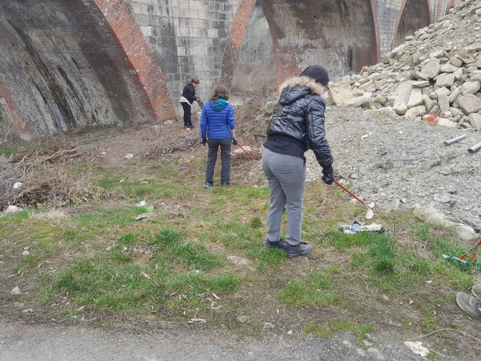 Marzo spazzerello: Ceva è scesa in campo per l'ambiente
