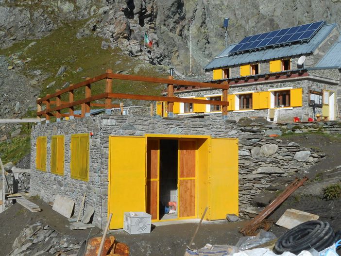 Un nuovo impianto di depurazione delle acque al rifugio Giacoletti, nel parco del Monviso