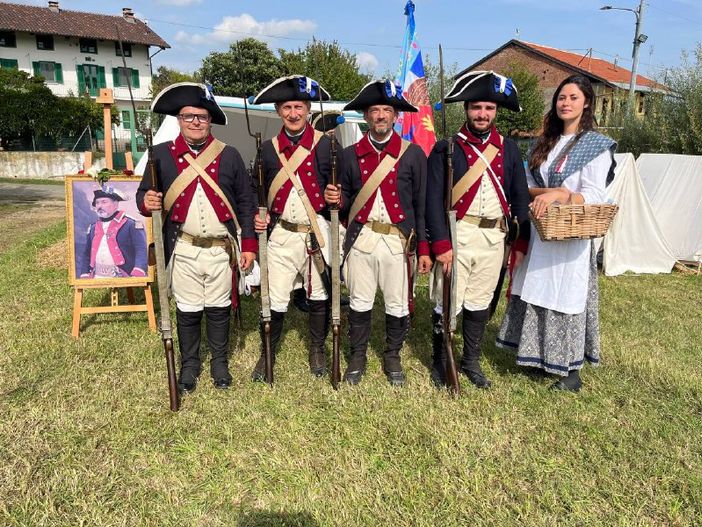 Il Reggimento "La Marina" di Nucetto in trasferta alla rievocazione storica di Barbania