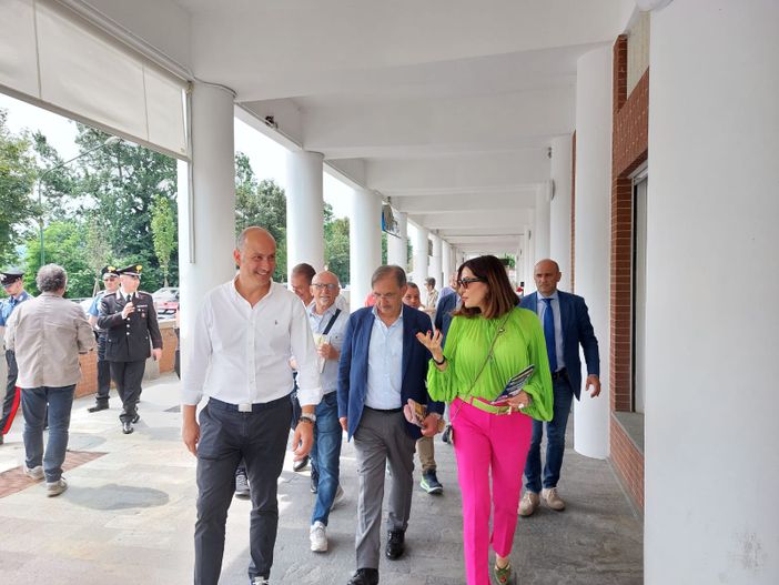 Ignazio La Russa e Daniela Santanchè per Fratelli d'Italia a Mondovì Ignazio La Russa e Daniela Santanchè per Fratelli d'Italia a Mondovì