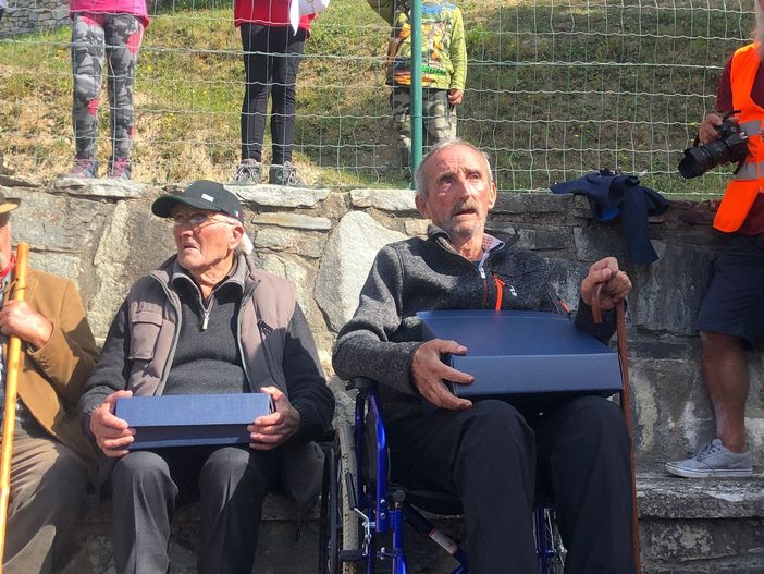 Caluma el vache: Confagricoltura premia due malgari storici della Valle Maira