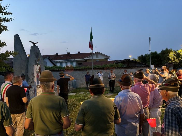 Piozzo "Sul cammino del ricordo" a 80 anni dall'incendio nazista del 5 luglio 1944 [FOTO]
