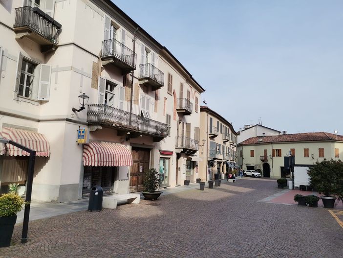 Piazza Rossetti ad Alba Piazza Rossetti ad Alba