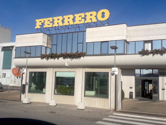 Lo stabilimento Ferrero di Alba