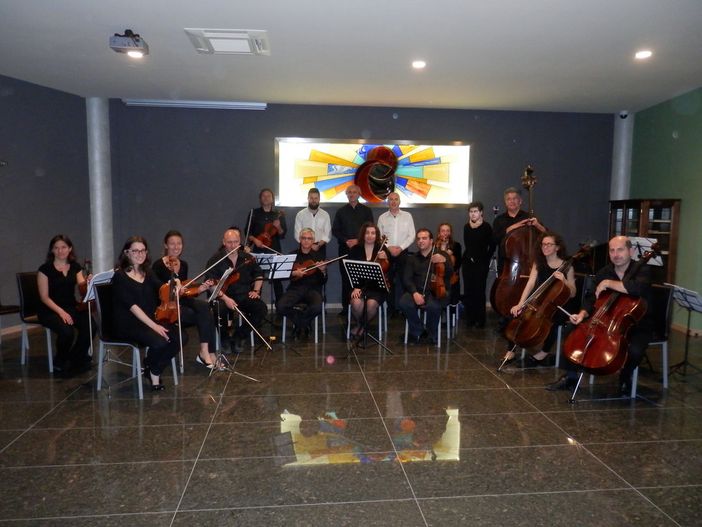 I ringraziamenti del Gruppo Verrua a "Gli Armonici di Bra"