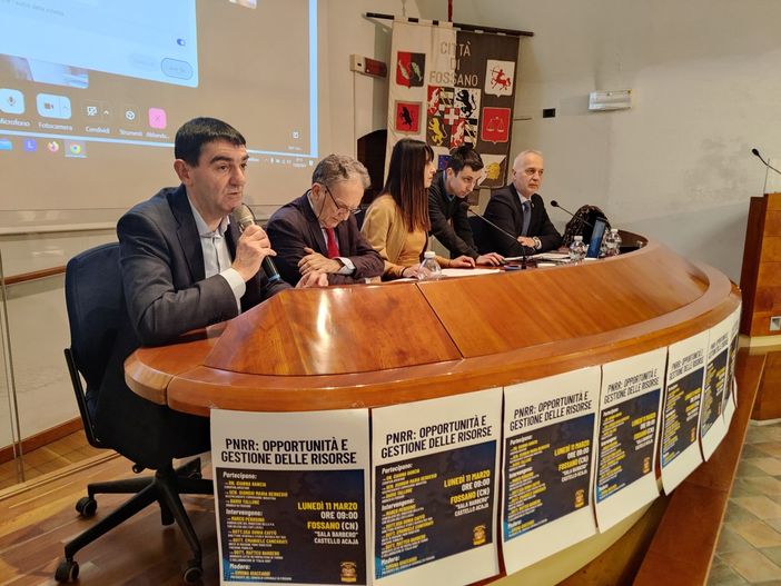 A Fossano un convegno sul PNRR: "Un'occasione irripetibile per lo sviluppo degli enti" [VIDEO]