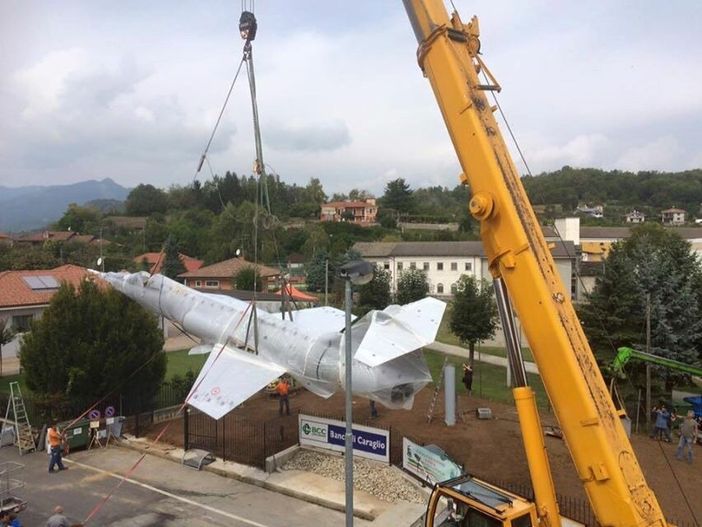 Caraglio: posato oggi il Monumento ai Piloti Caduti dell'Aria