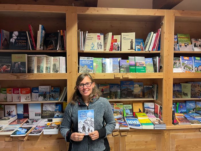 Marika Abbà autrice del libro "La parete inviolata"