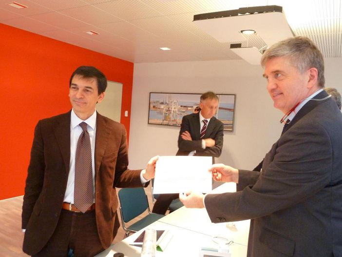 Caviglia e Verardo di Confindustria Cuneo