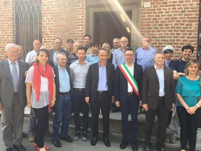 Ceresole d'Alba ha ospitato il Ministro Enrico Costa