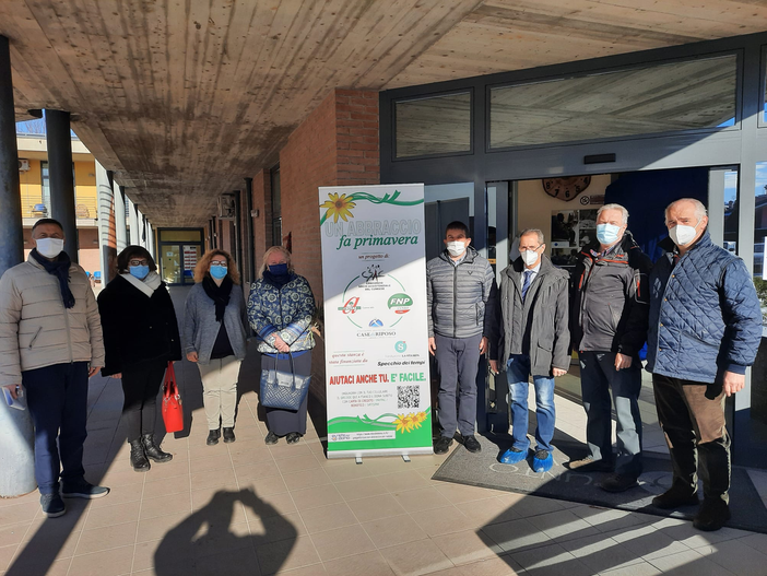 Cervasca accoglie la "stanza degli abbracci" alla RSA "Don Romildo Serra"