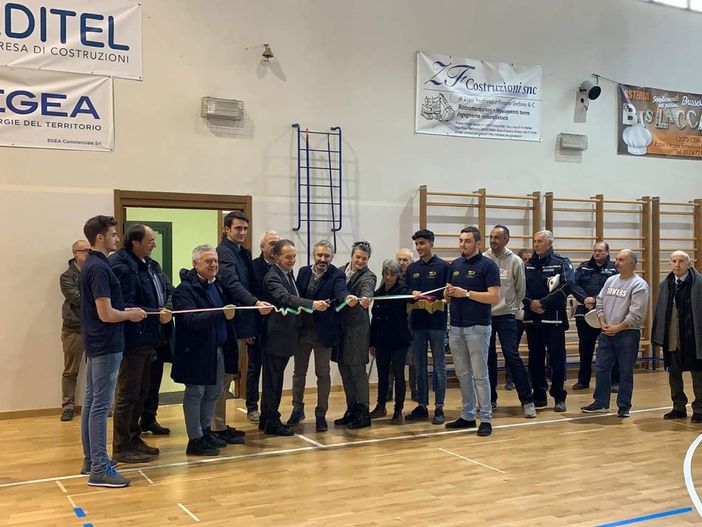 Ceva: inaugurato, dopo il restyling, il palazzetto dello sport dell'istituto "Baruffi" Ceva: inaugurato, dopo il restyling, il palazzetto dello sport dell'istituto "Baruffi"