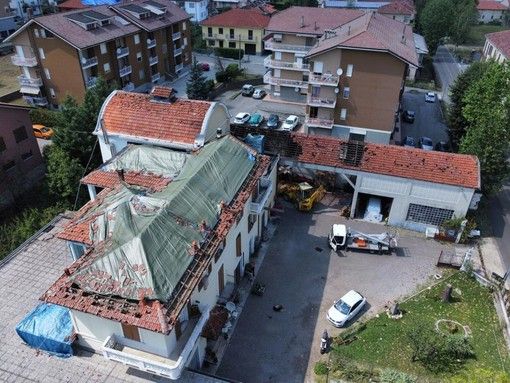 Le immagini dei droni dopo la grandinata del 6 luglio a Cortemilia Le immagini dei droni dopo la grandinata del 6 luglio a Cortemilia