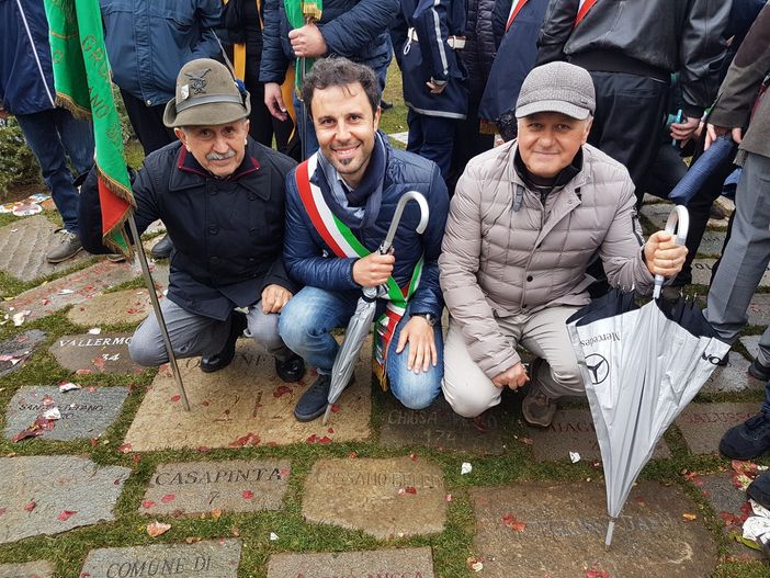 Inaugurazione del sacrario "Nuraghe Chevru": presente anche l'Amministrazione di Cossano Belbo