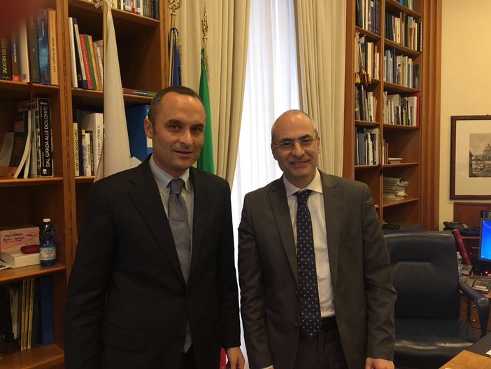 Enrico Costa e Fabrizio Curcio