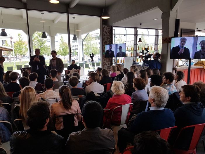 La presentazione di "Cantiere Giovani"