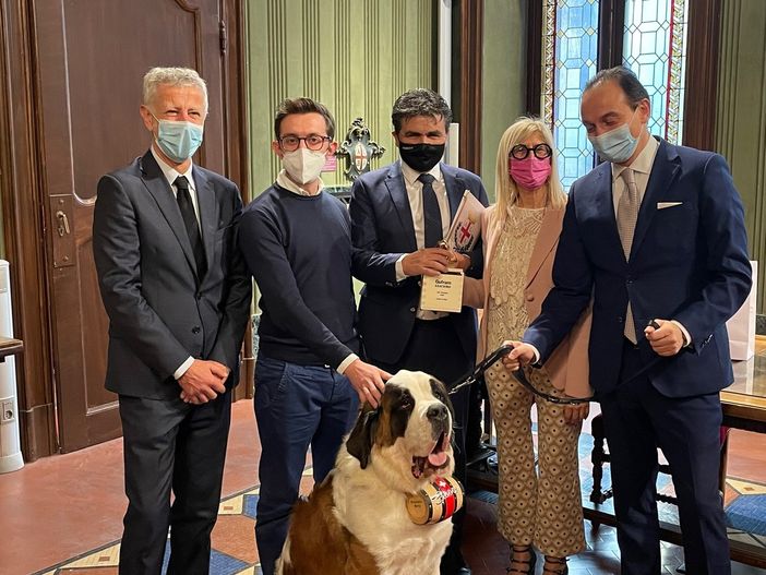 Alba: accolta in Municipio una delegazione di Verbier, località sciistica nel Canton Vallese in Svizzera