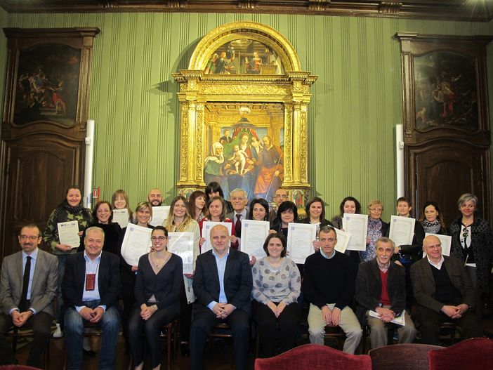 Alba: consegnati i diplomi  ai corsisti del percorso Polis