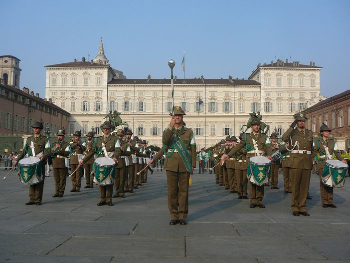 La Fanfara a Palazzo Reale a Torino