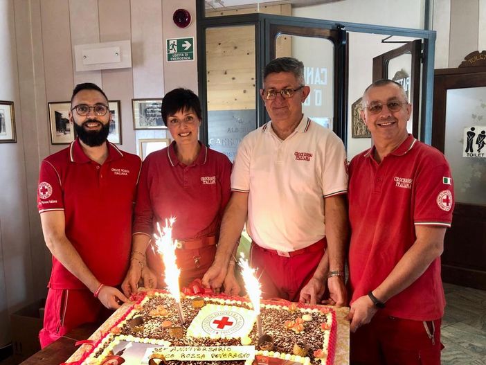 La CRI Peveragno festeggia i suoi primi 38 anni. Tomatis: "Una bella festa, la CRI è una grande famiglia" [GALLERY]